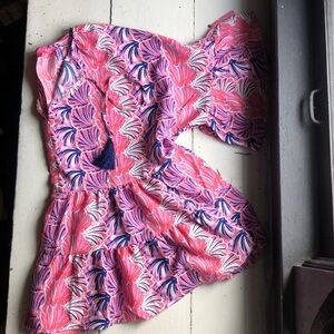 Simply Southern Large multi color seashell print